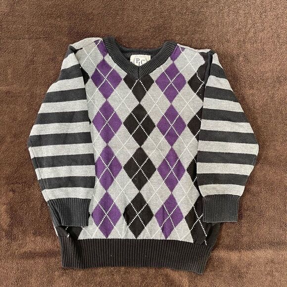 Children's PLACE Like New 100% Cotton Toddler Boy Sweater 4T - Picture 2 of 7